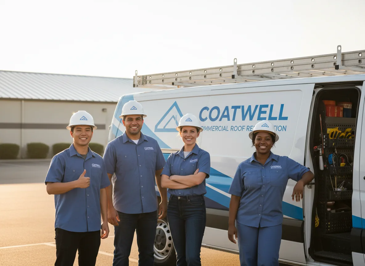 Commercial roof coating company in Conklin, NY